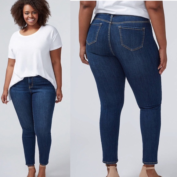 Lane Bryant Denim - Lane Bryant Super Stretch Skinny Ankle Jean